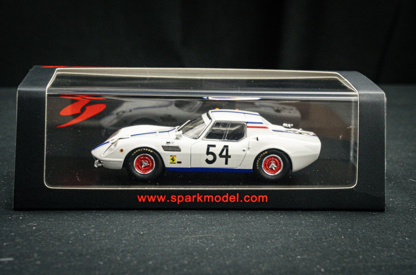 ASA GT RB613 #54 F. Pasquier / R. Mieusset - 24h LeMans 1966 - Spark 1:43