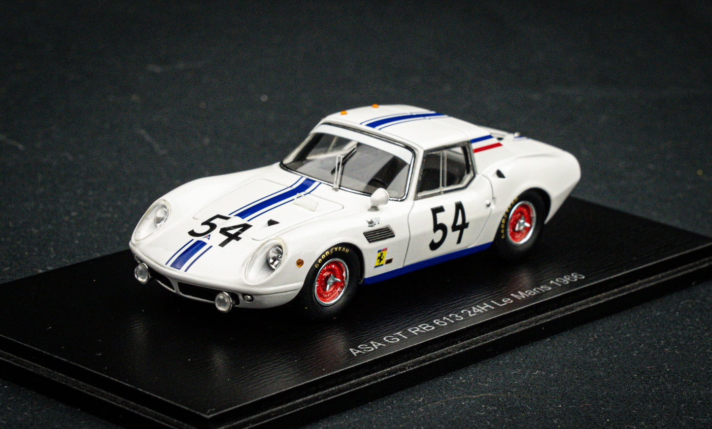 ASA GT RB613 #54 F. Pasquier / R. Mieusset - 24h LeMans 1966 - Spark 1:43