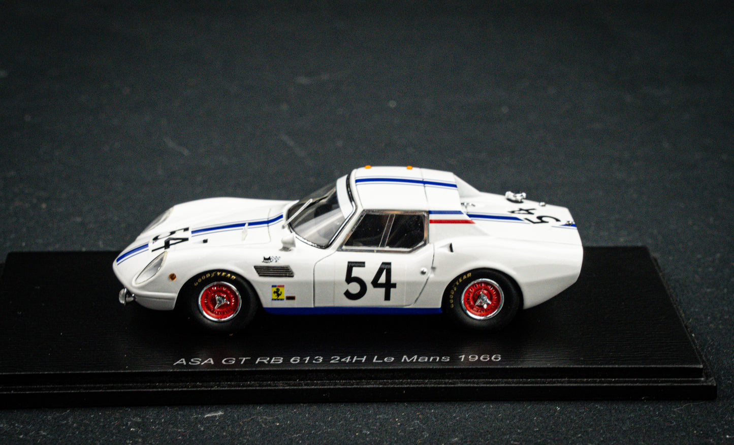 ASA GT RB613 #54 F. Pasquier / R. Mieusset - 24h LeMans 1966 - Spark 1:43