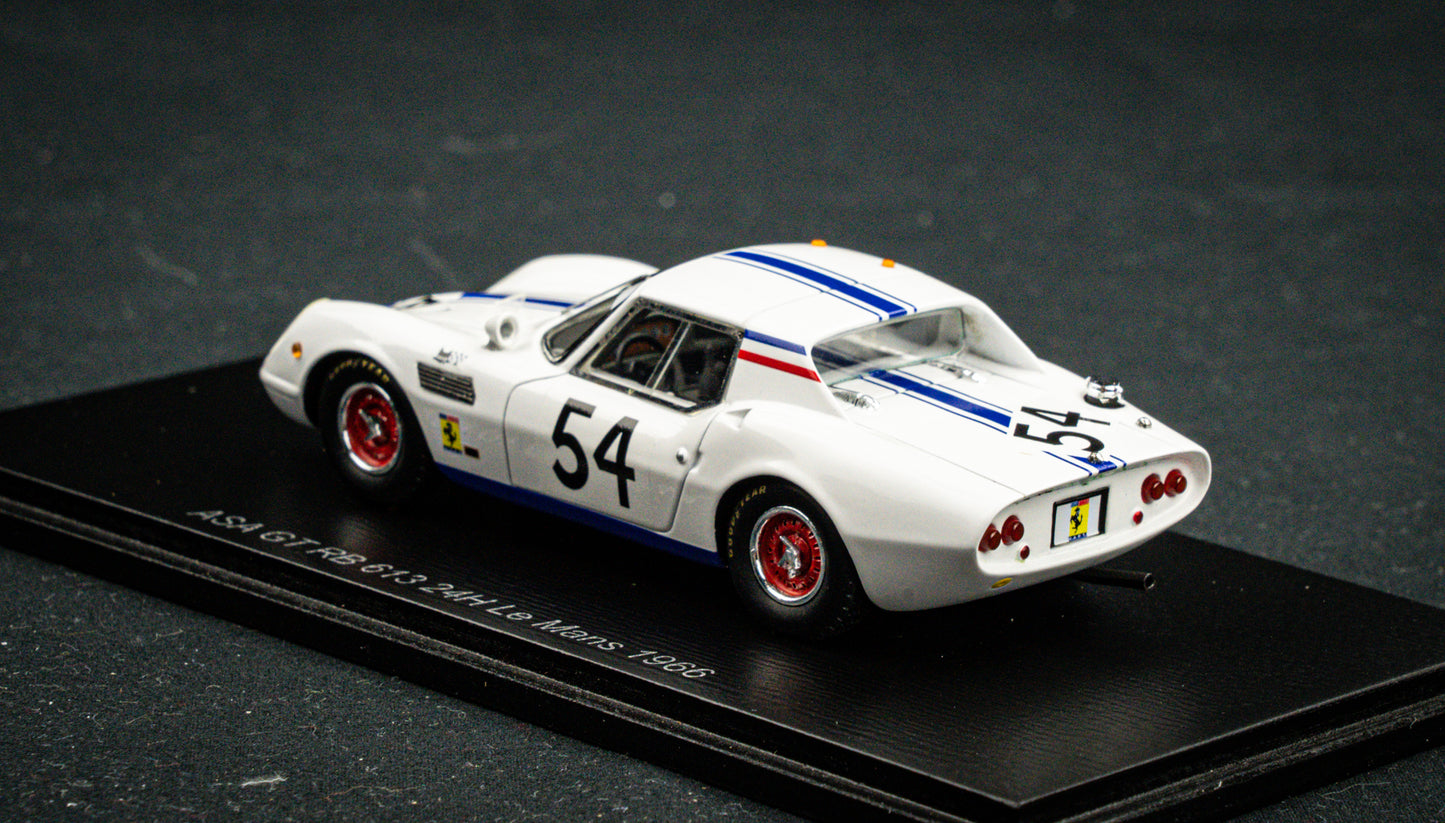 ASA GT RB613 #54 F. Pasquier / R. Mieusset - 24h LeMans 1966 - Spark 1:43