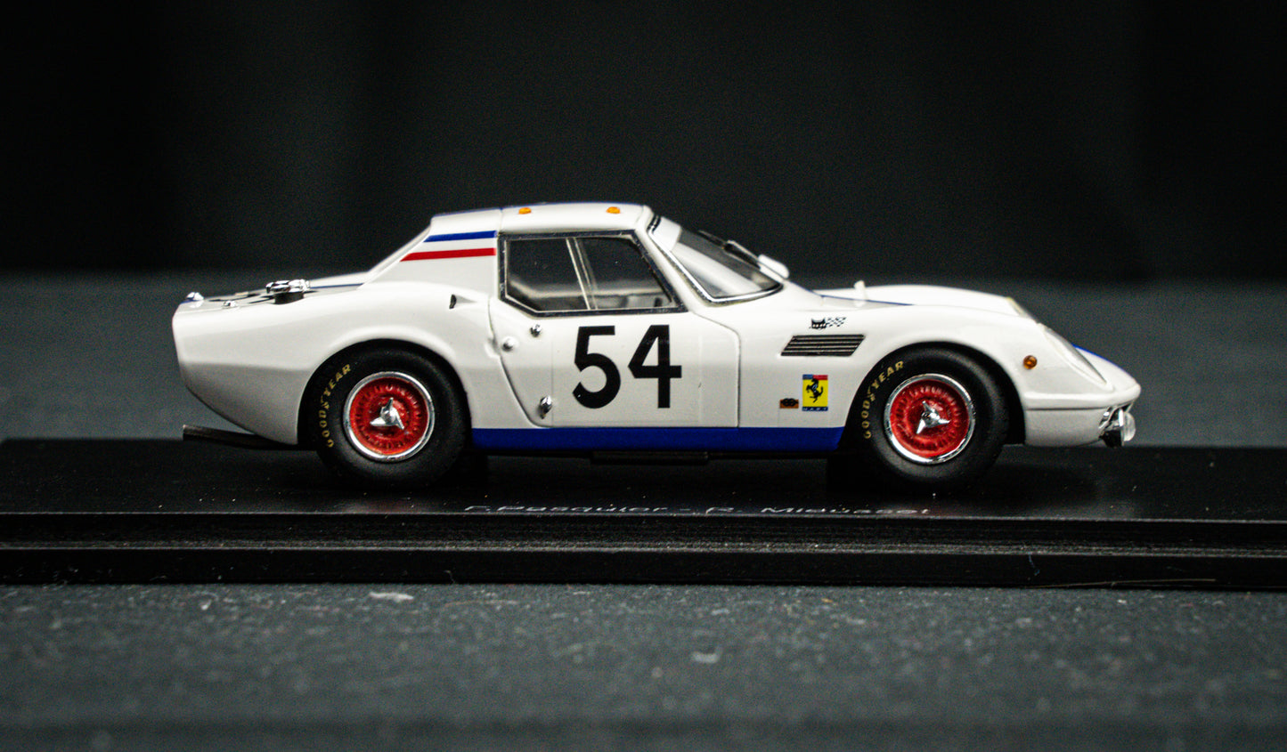 ASA GT RB613 #54 F. Pasquier / R. Mieusset - 24h LeMans 1966 - Spark 1:43
