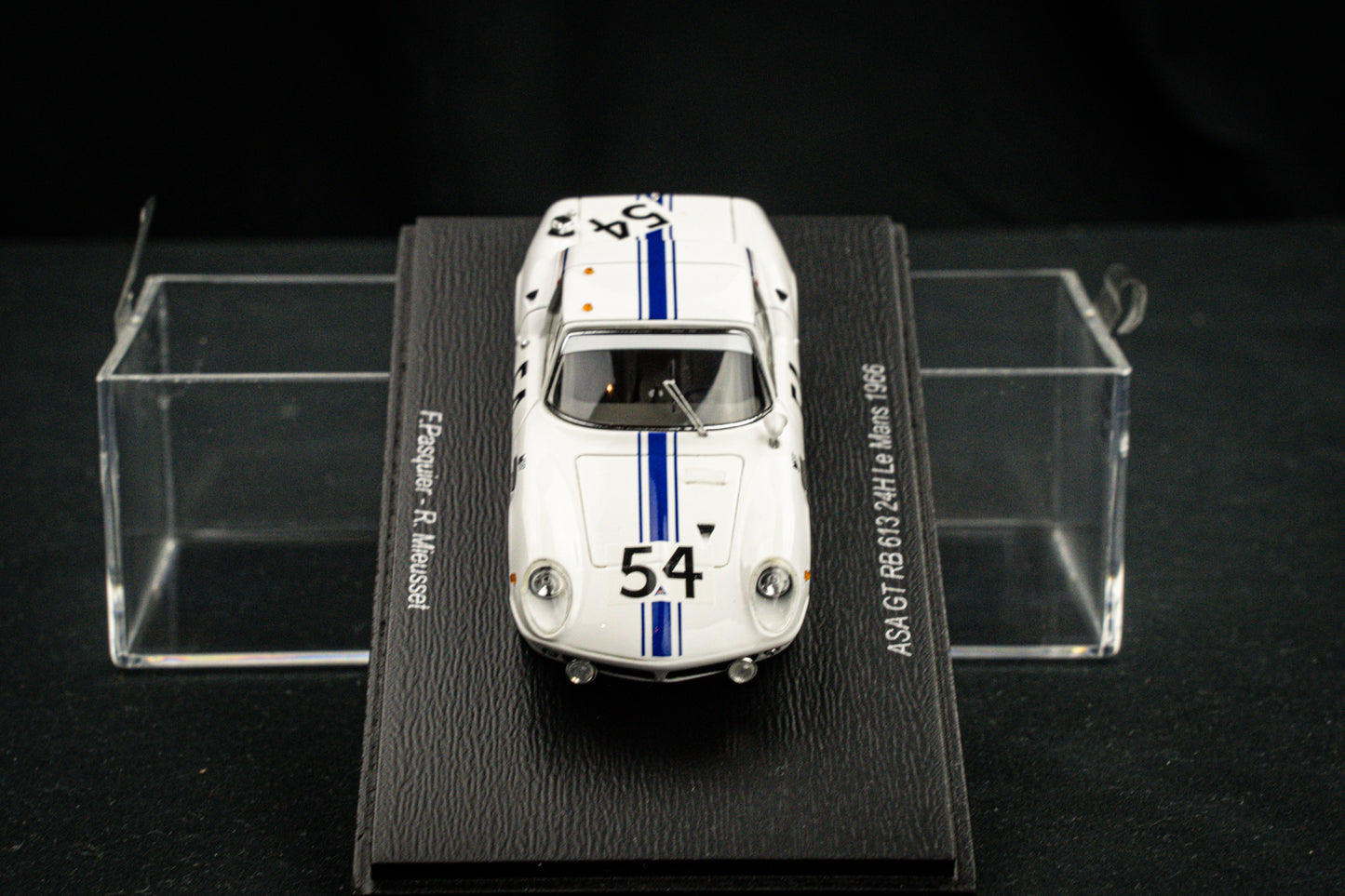ASA GT RB613 #54 F. Pasquier / R. Mieusset - 24h LeMans 1966 - Spark 1:43