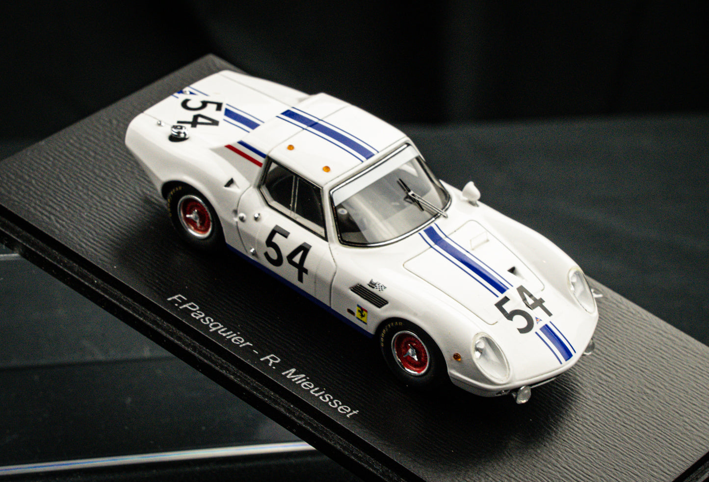 ASA GT RB613 #54 F. Pasquier / R. Mieusset - 24h LeMans 1966 - Spark 1:43