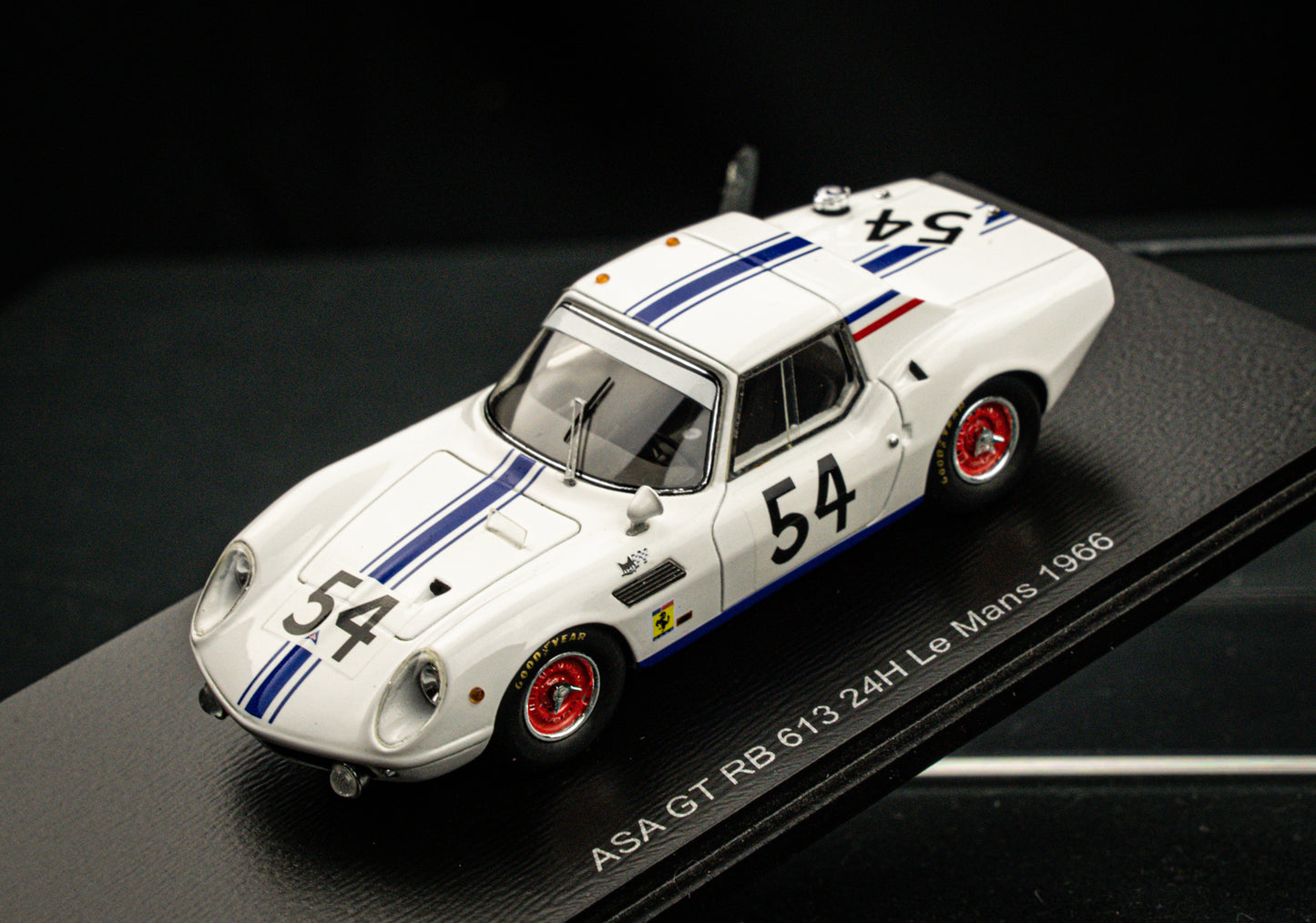 ASA GT RB613 #54 F. Pasquier / R. Mieusset - 24h LeMans 1966 - Spark 1:43