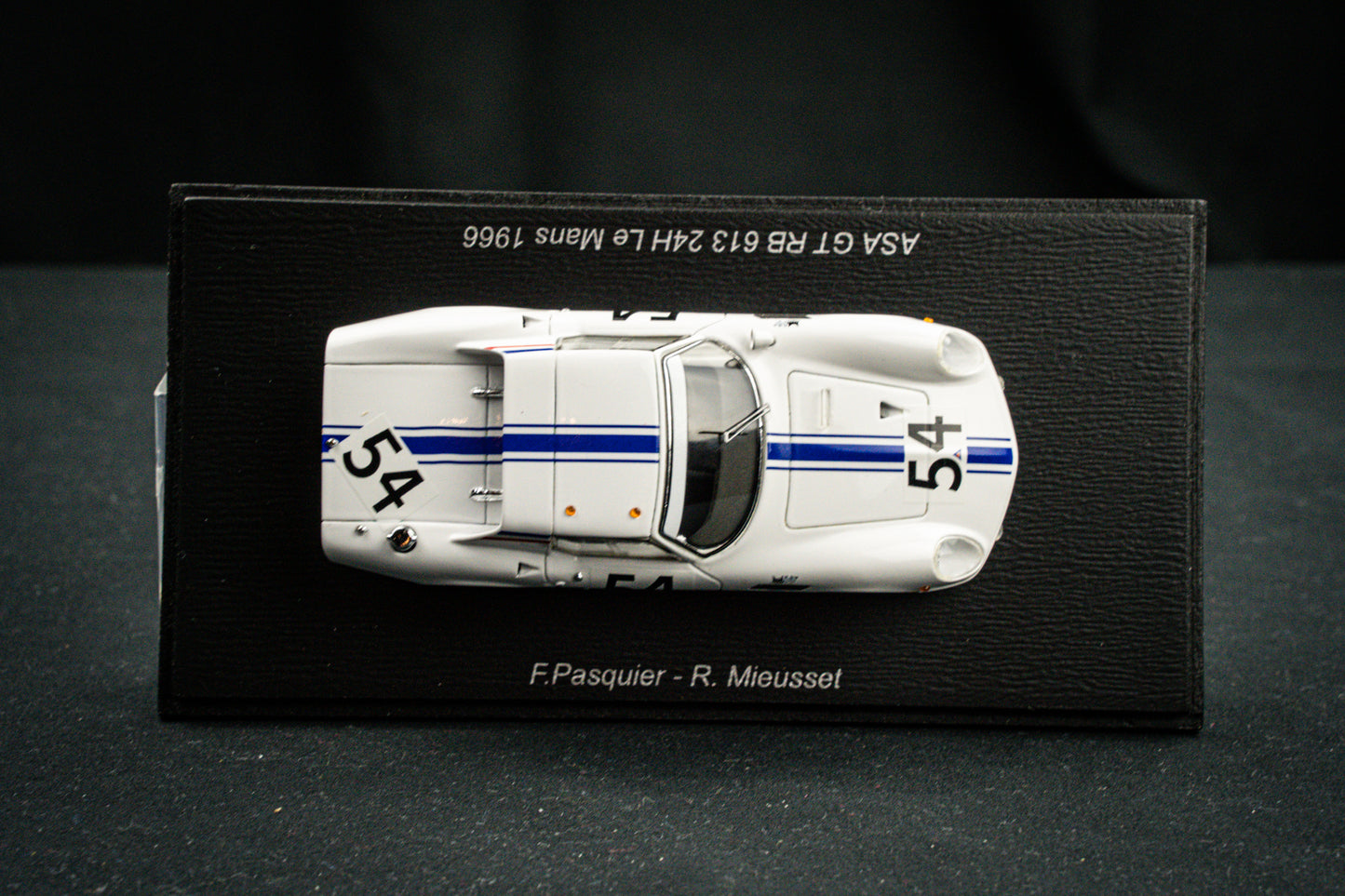 ASA GT RB613 #54 F. Pasquier / R. Mieusset - 24h LeMans 1966 - Spark 1:43