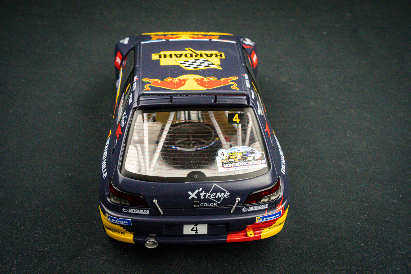 Peugeot 306 Maxi no.4 S. Loeb / Elena Rallye Mont Blanc 2021 1:18