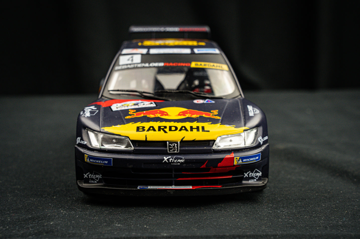 Peugeot 306 Maxi no.4 S. Loeb / Elena Rallye Mont Blanc 2021 1:18