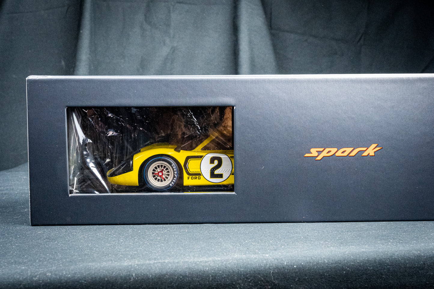 Ford GT40 Mk IV #2 B. McLaren / M. Donohue 4th 24h LeMans 1967 1:18 Spark