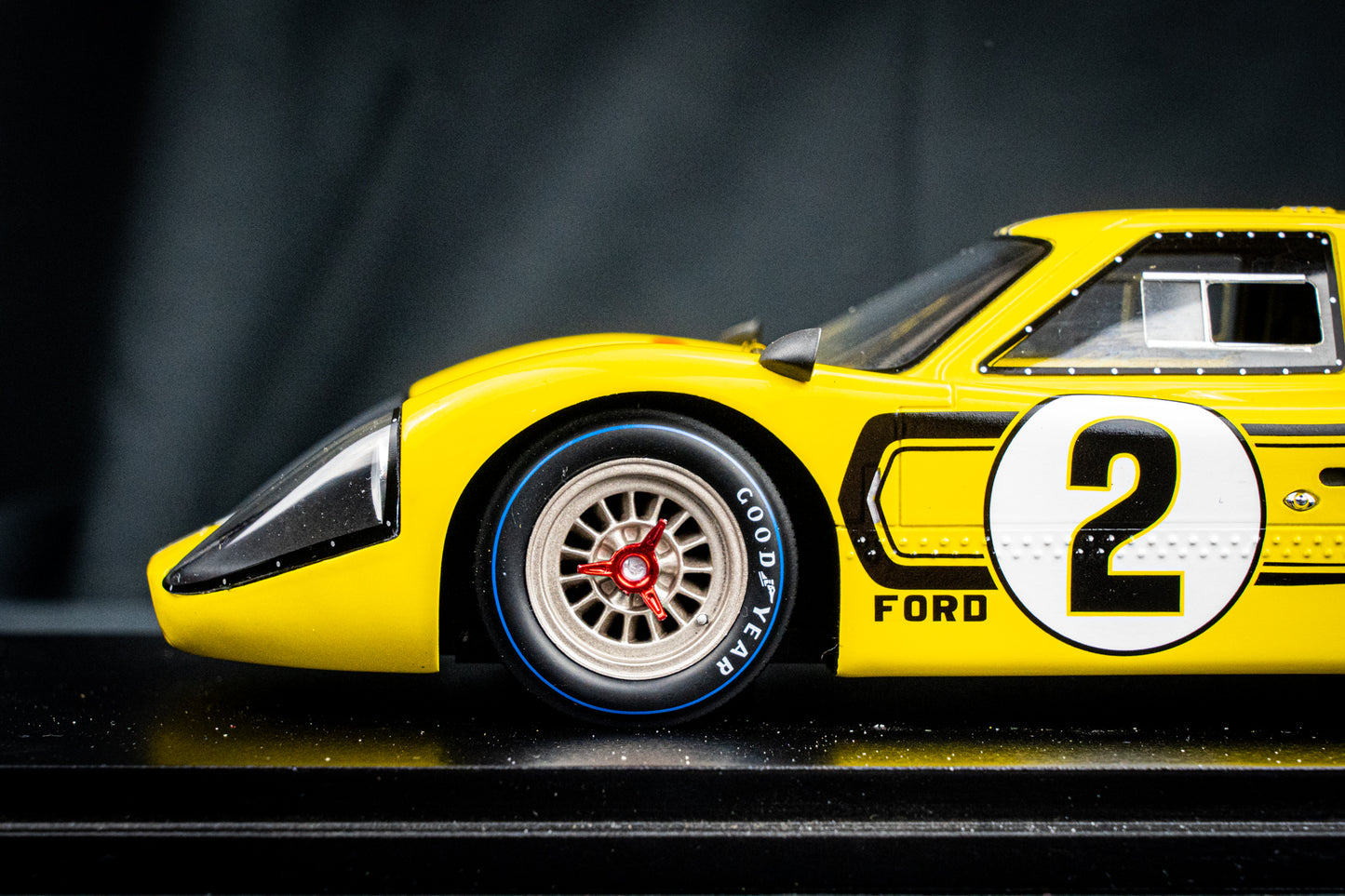Ford GT40 Mk IV #2 B. McLaren / M. Donohue 4th 24h LeMans 1967 1:18 Spark