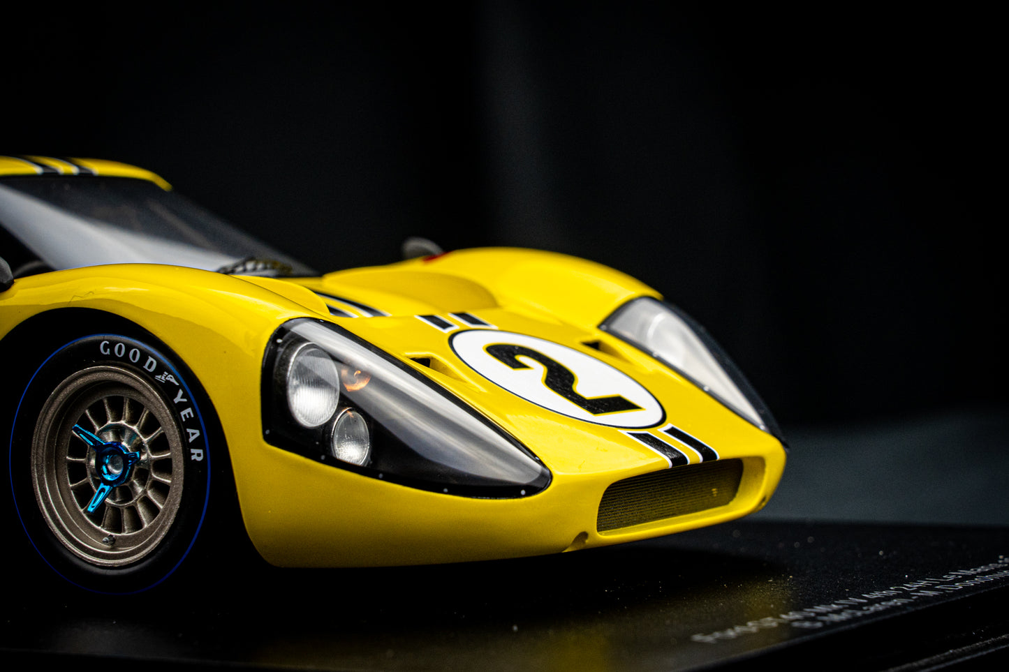 Ford GT40 Mk IV #2 B. McLaren / M. Donohue 4th 24h LeMans 1967 1:18 Spark