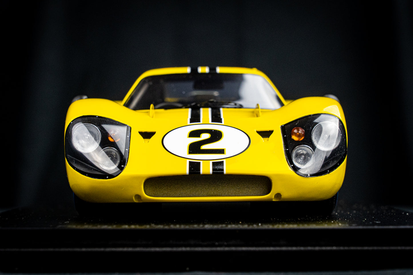 Ford GT40 Mk IV #2 B. McLaren / M. Donohue 4th 24h LeMans 1967 1:18 Spark