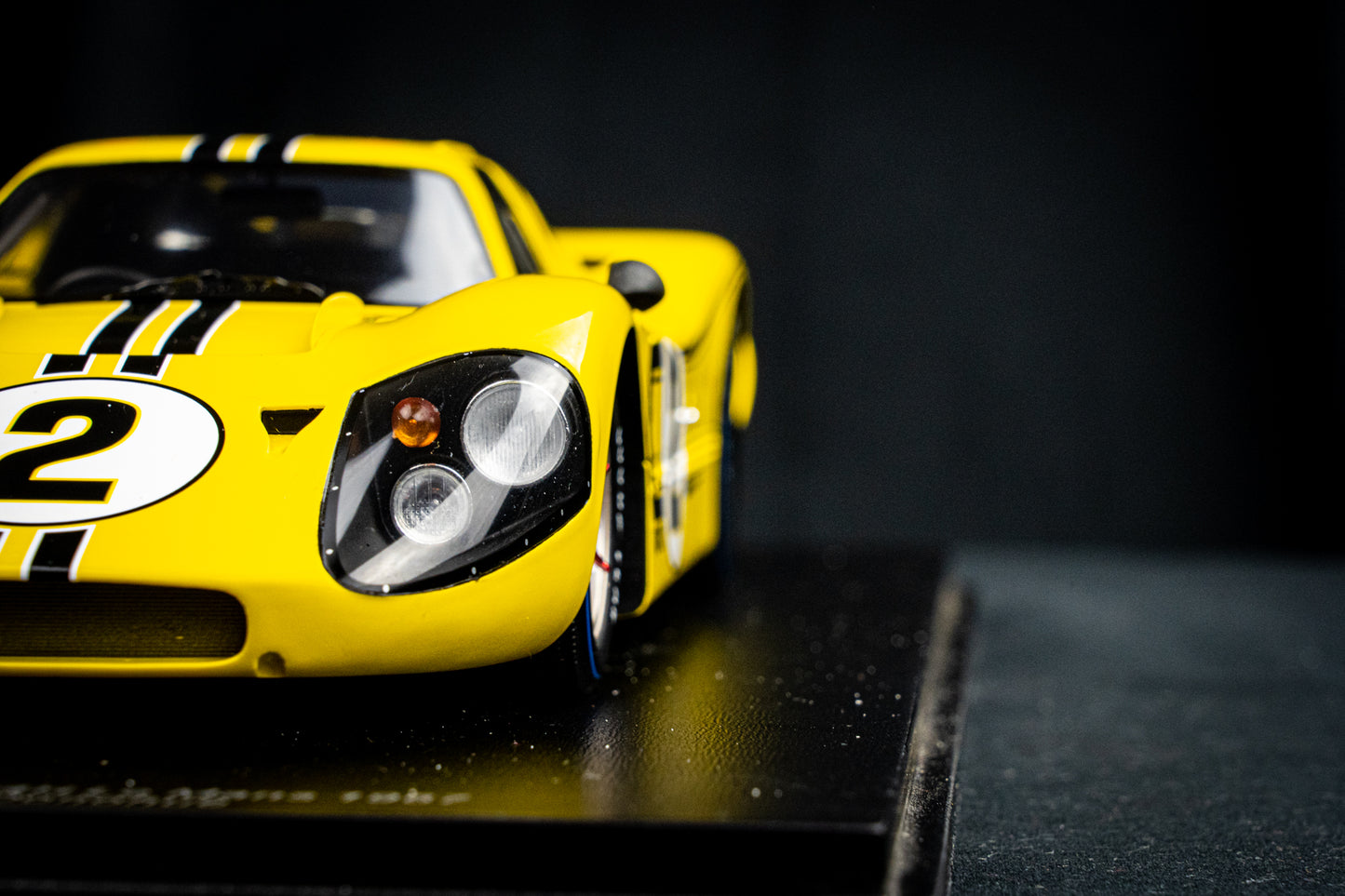 Ford GT40 Mk IV #2 B. McLaren / M. Donohue 4th 24h LeMans 1967 1:18 Spark