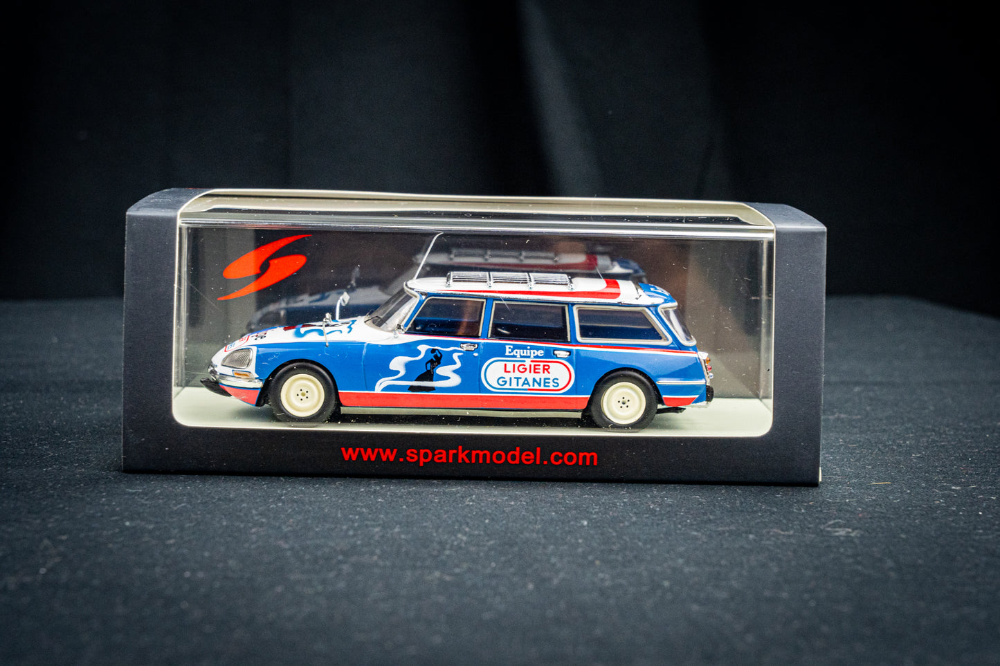 Citroen DS Break, Equipe Ligier Gitanes Formel 1 1976, 1:43 Spark