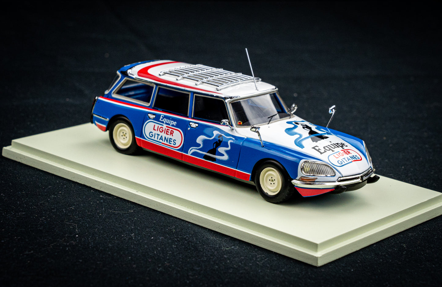 Citroen DS Break, Equipe Ligier Gitanes Formel 1 1976, 1:43 Spark