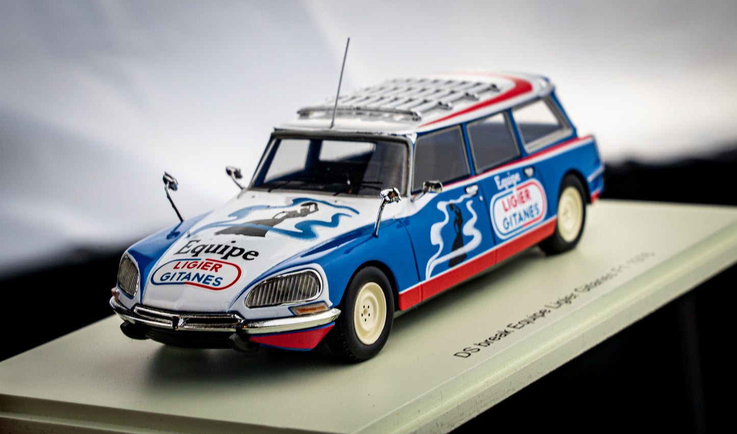 Citroen DS Break, Equipe Ligier Gitanes Formel 1 1976, 1:43 Spark