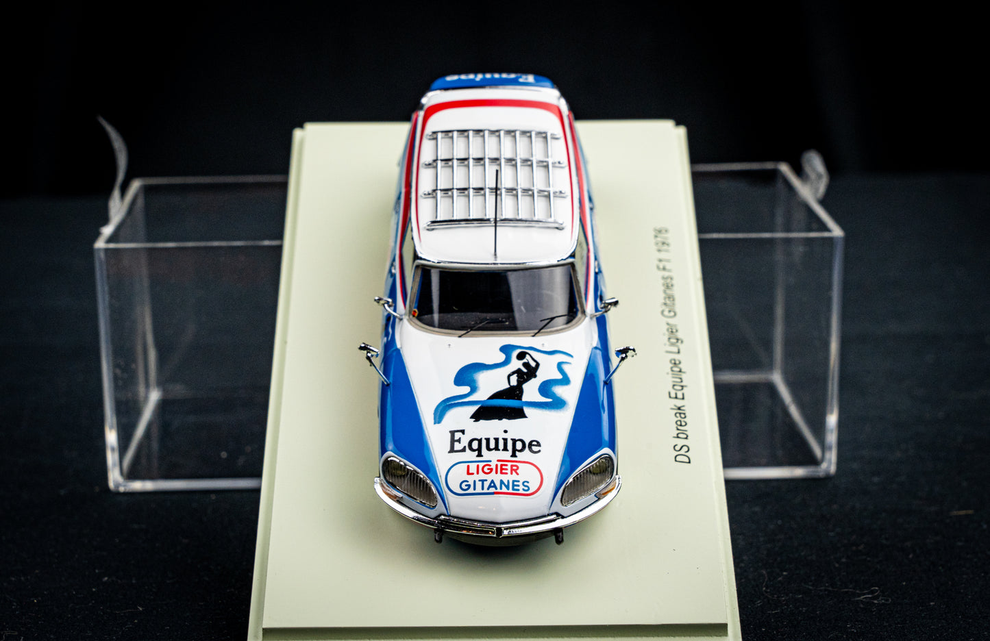 Citroen DS Break, Equipe Ligier Gitanes Formel 1 1976, 1:43 Spark
