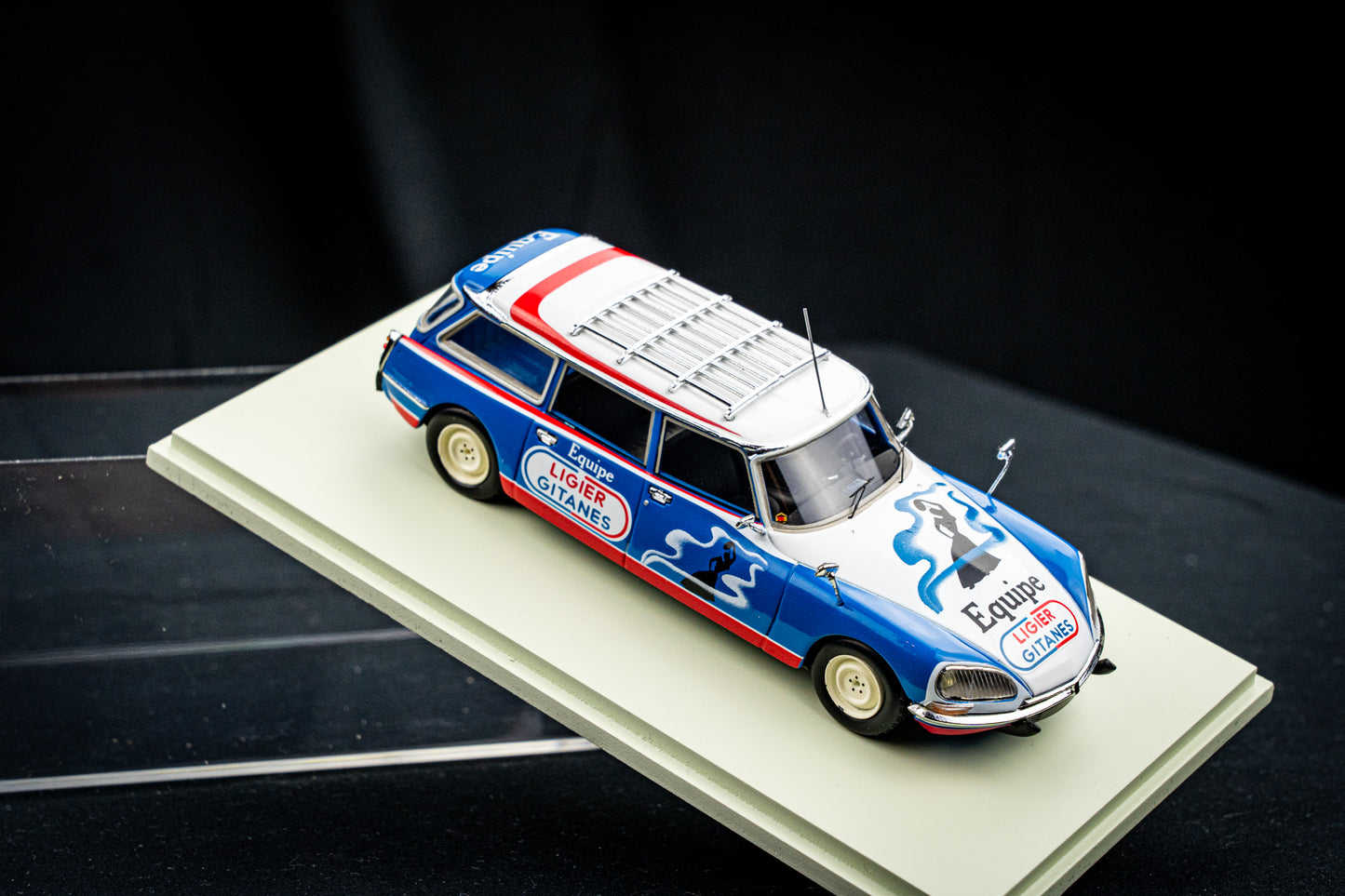 Citroen DS Break, Equipe Ligier Gitanes Formel 1 1976, 1:43 Spark