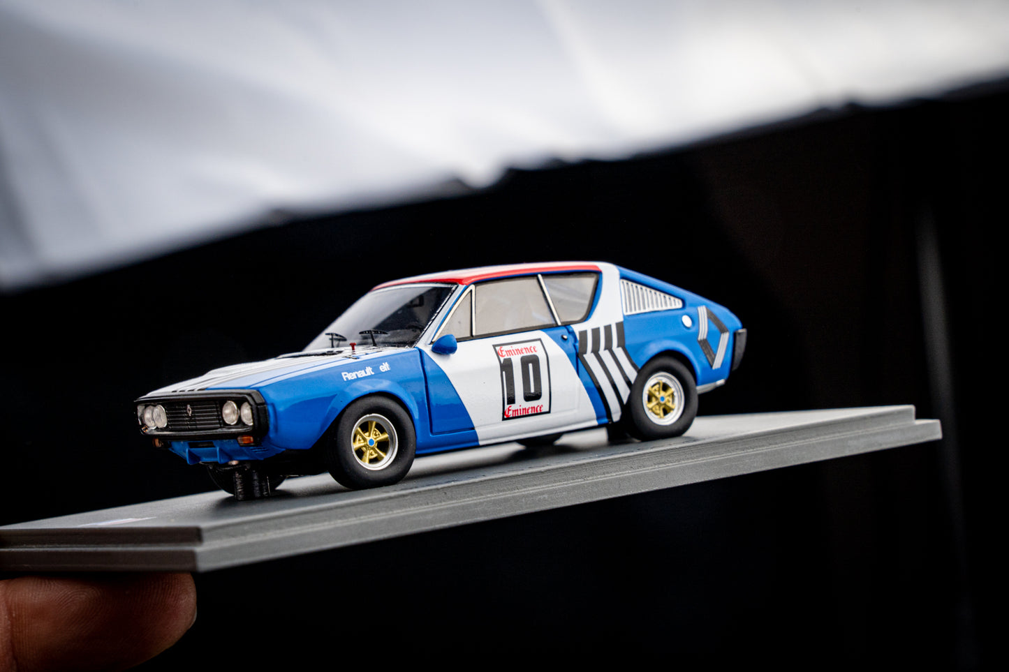 Renault 17 TS Gr.5 lim. 300 Stk. #10 J.P.Nicholas / B.Darniche 3rd Ronde Cevenole 1973 Spark 1:43