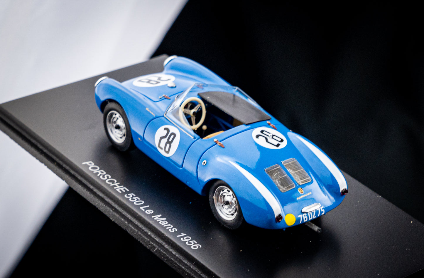 Porsche 550 #28 C.Storez / H.Polenski 24h LeMans 1956 Spark 1:43