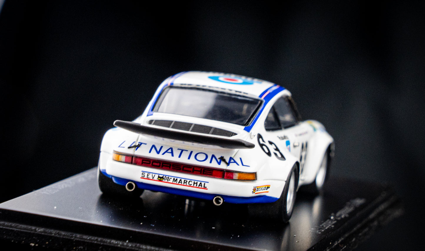 Porsche 911 RS 3.0 no.63 J.C.Lagniez/G.Meo/J.Egreteuad 14th 24h LeMans 1974 Spark 1:43