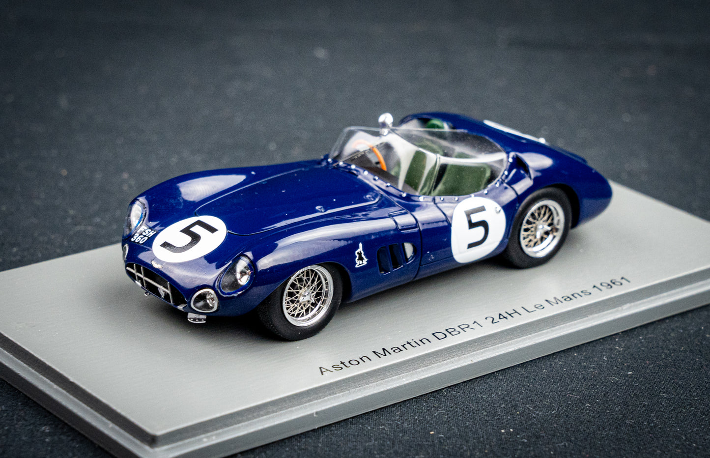 Aston Martin DBR1 #5 J.Clark / R.Flockhart 24h LeMans 1961