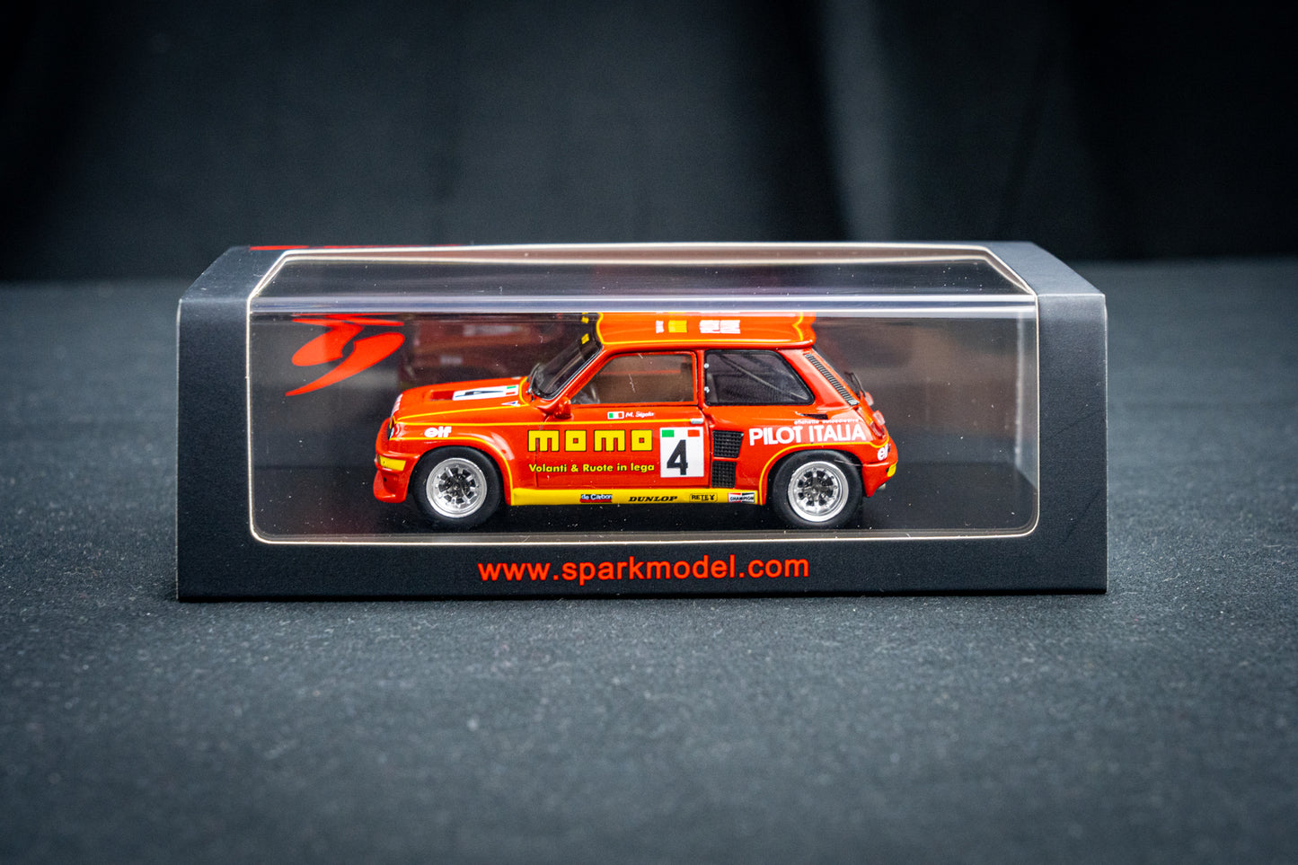 Renault 5 Turbo #4 Massimo Sigala - Renault 5 europa Cup 1984 - Spark 1:43