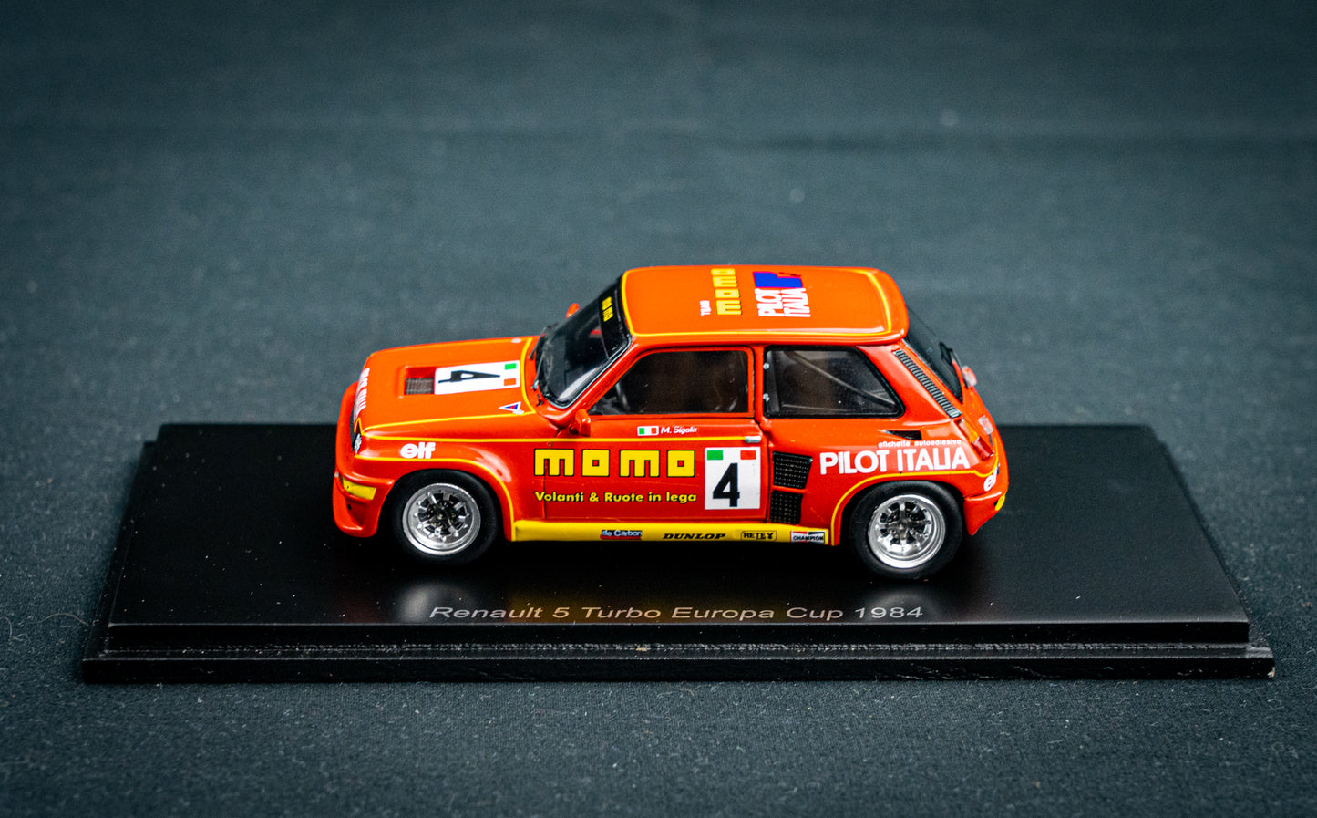 Renault 5 Turbo #4 Massimo Sigala - Renault 5 europa Cup 1984 - Spark 1:43
