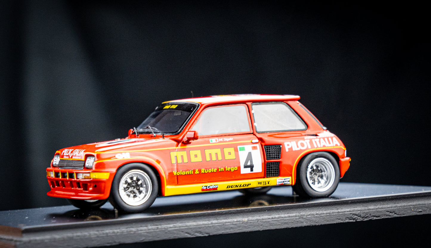 Renault 5 Turbo #4 Massimo Sigala - Renault 5 europa Cup 1984 - Spark 1:43