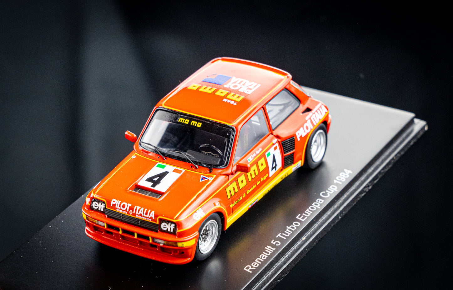 Renault 5 Turbo #4 Massimo Sigala - Renault 5 europa Cup 1984 - Spark 1:43