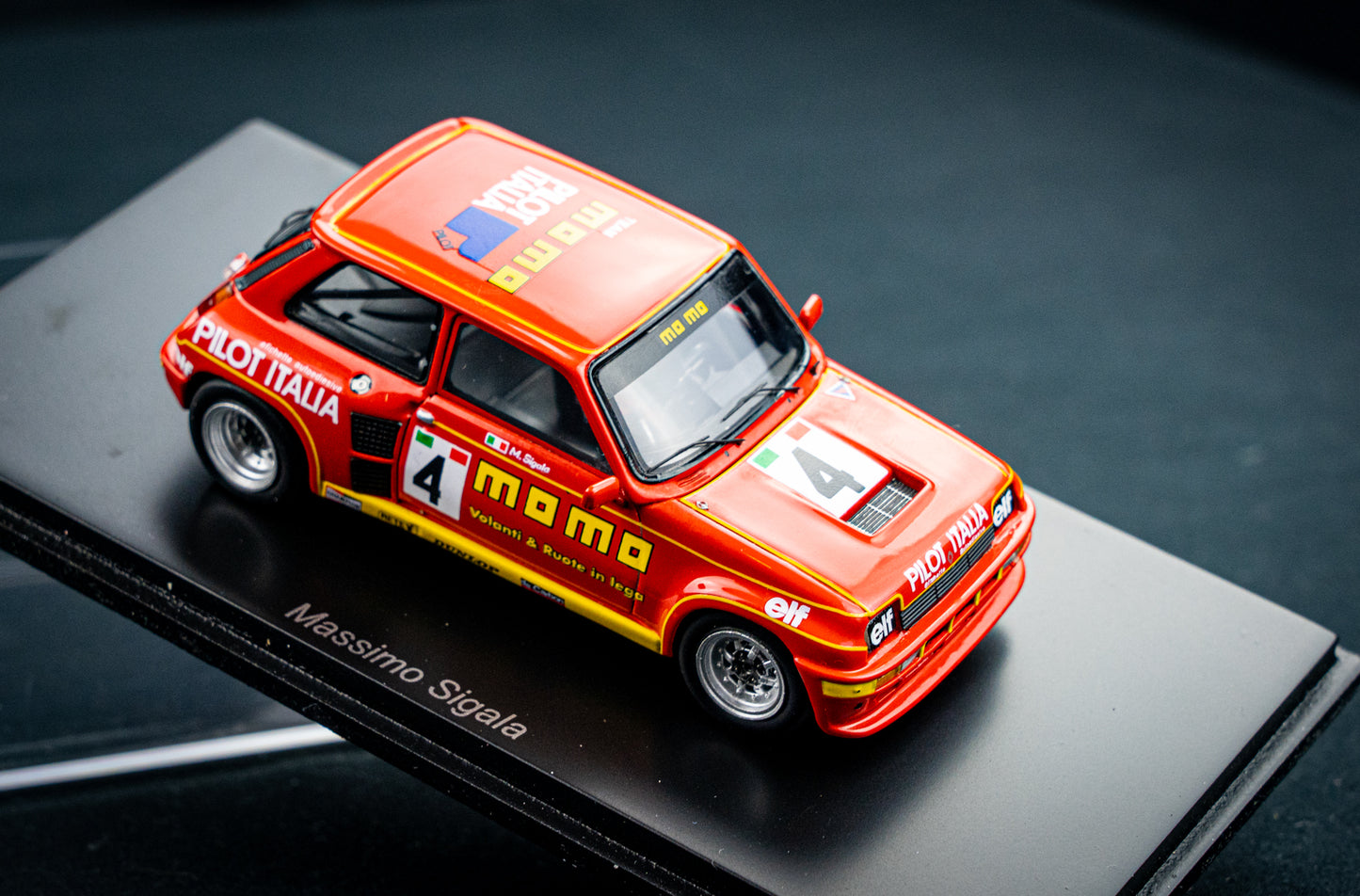 Renault 5 Turbo #4 Massimo Sigala - Renault 5 europa Cup 1984 - Spark 1:43
