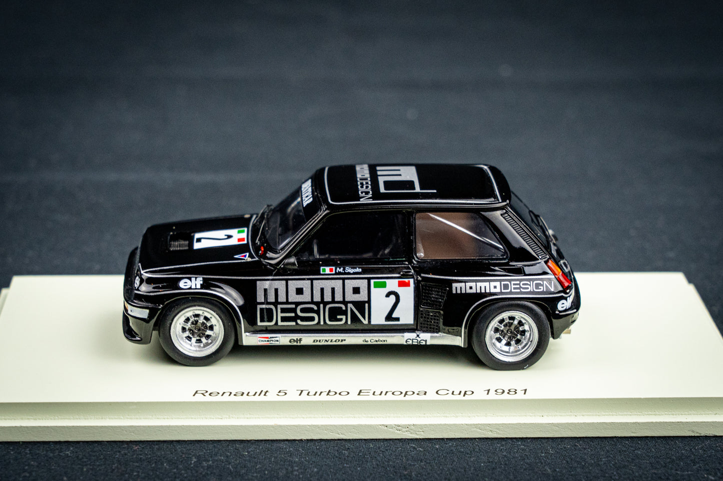 Renault 5 Turbo #2 Massimo Sigala - Renault 5 Turbo Europa Cup 1981 - Spark 1:43