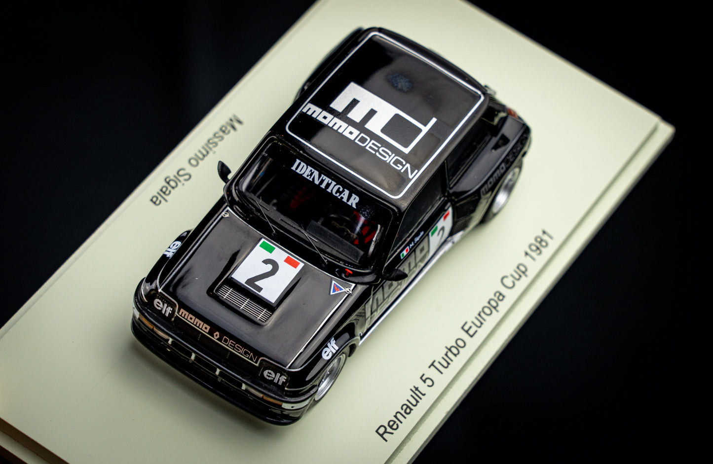 Renault 5 Turbo #2 Massimo Sigala - Renault 5 Turbo Europa Cup 1981 - Spark 1:43