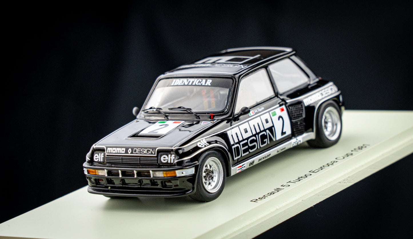 Renault 5 Turbo #2 Massimo Sigala - Renault 5 Turbo Europa Cup 1981 - Spark 1:43