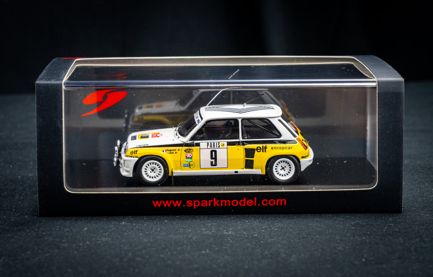 Renault 5 Turbo #9 J. Ragnotti / J.M. Andrie 7th Rallye Monte Carlo 1983 - Spark 1:43