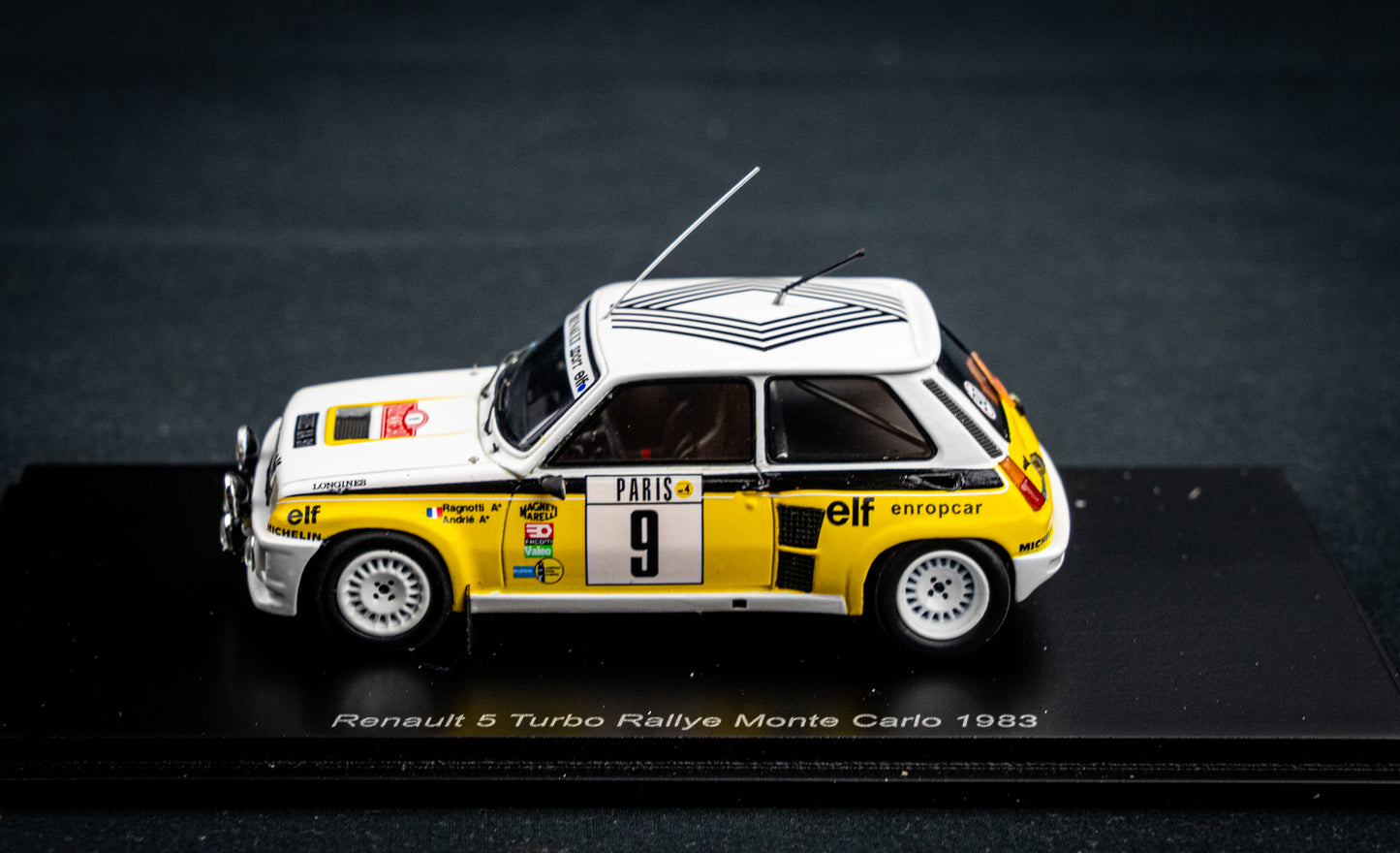 Renault 5 Turbo #9 J. Ragnotti / J.M. Andrie 7th Rallye Monte Carlo 1983 - Spark 1:43