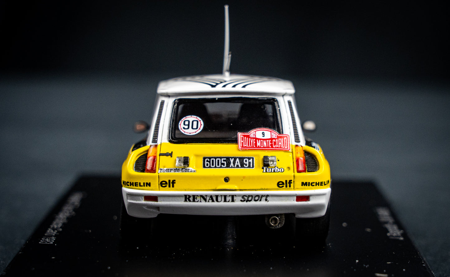 Renault 5 Turbo #9 J. Ragnotti / J.M. Andrie 7th Rallye Monte Carlo 1983 - Spark 1:43