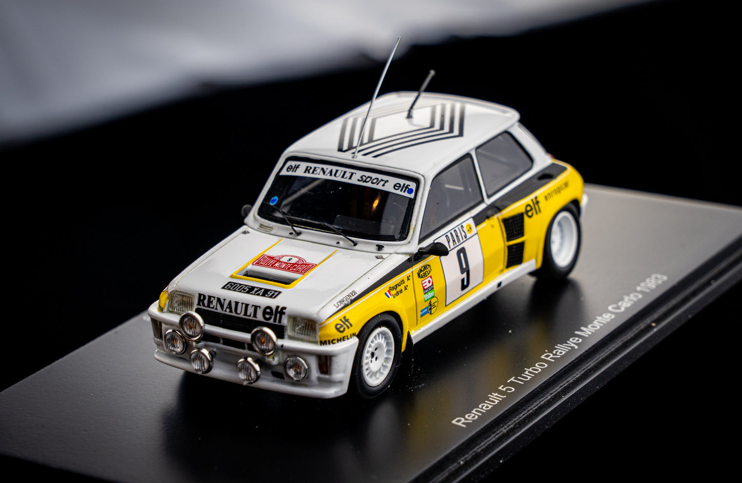 Renault 5 Turbo #9 J. Ragnotti / J.M. Andrie 7th Rallye Monte Carlo 1983 - Spark 1:43