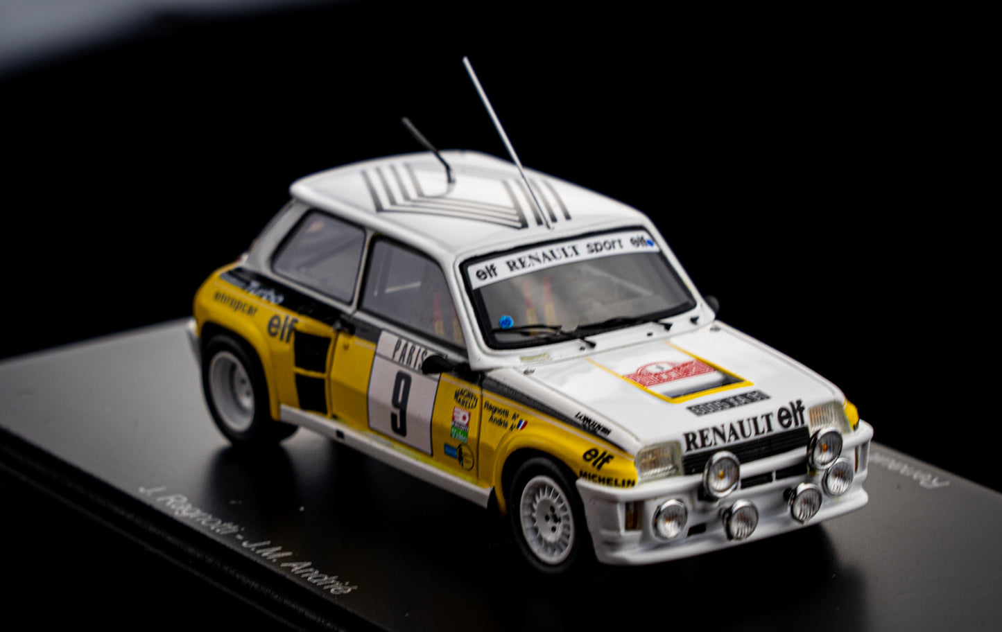 Renault 5 Turbo #9 J. Ragnotti / J.M. Andrie 7th Rallye Monte Carlo 1983 - Spark 1:43