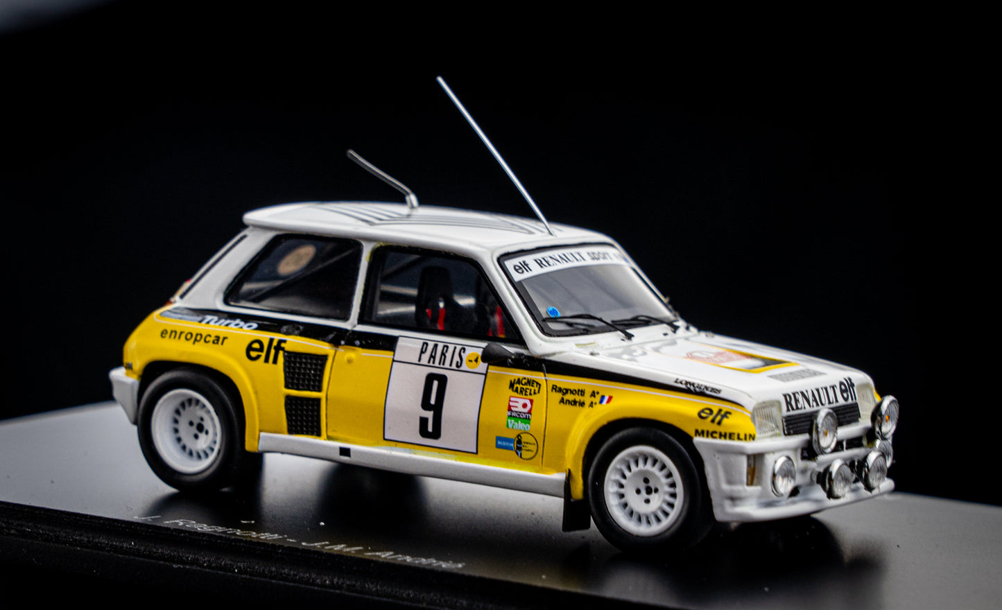 Renault 5 Turbo #9 J. Ragnotti / J.M. Andrie 7th Rallye Monte Carlo 1983 - Spark 1:43