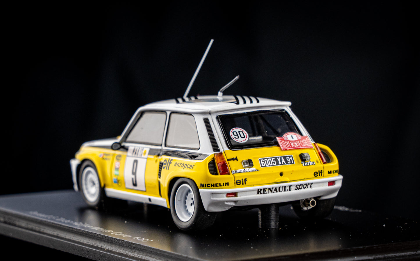 Renault 5 Turbo #9 J. Ragnotti / J.M. Andrie 7th Rallye Monte Carlo 1983 - Spark 1:43