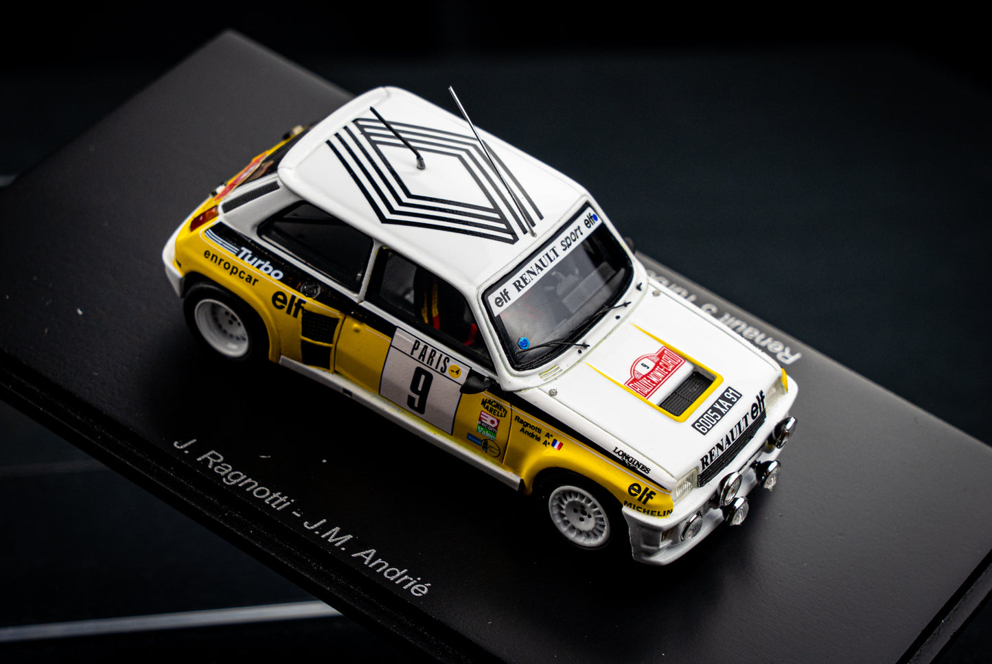 Renault 5 Turbo #9 J. Ragnotti / J.M. Andrie 7th Rallye Monte Carlo 1983 - Spark 1:43