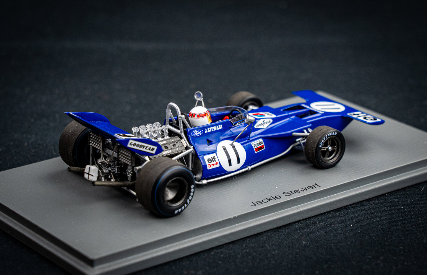 Tyrell 003 #11 Jackie Stewart, Winner GP Monte Carlo 1971 - Spark 1:43