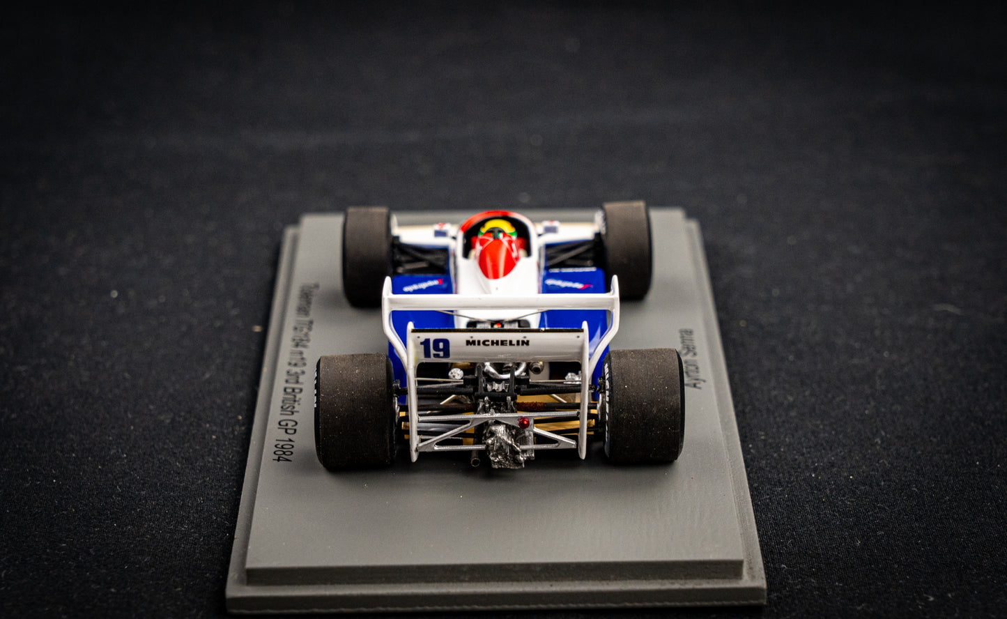 Ayrton Senna - Toleman TG184 #19 - 3rd British Grand Prix 1984 - Spark 1:43