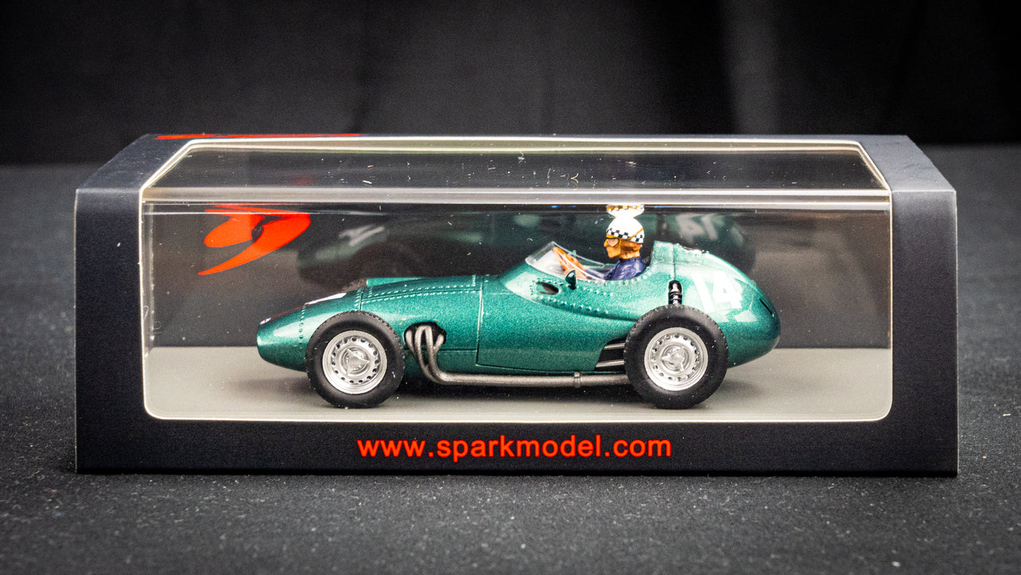BRM P25 #14 Jean Behra - 3rd GP Holland 1958 - Spark 1:43