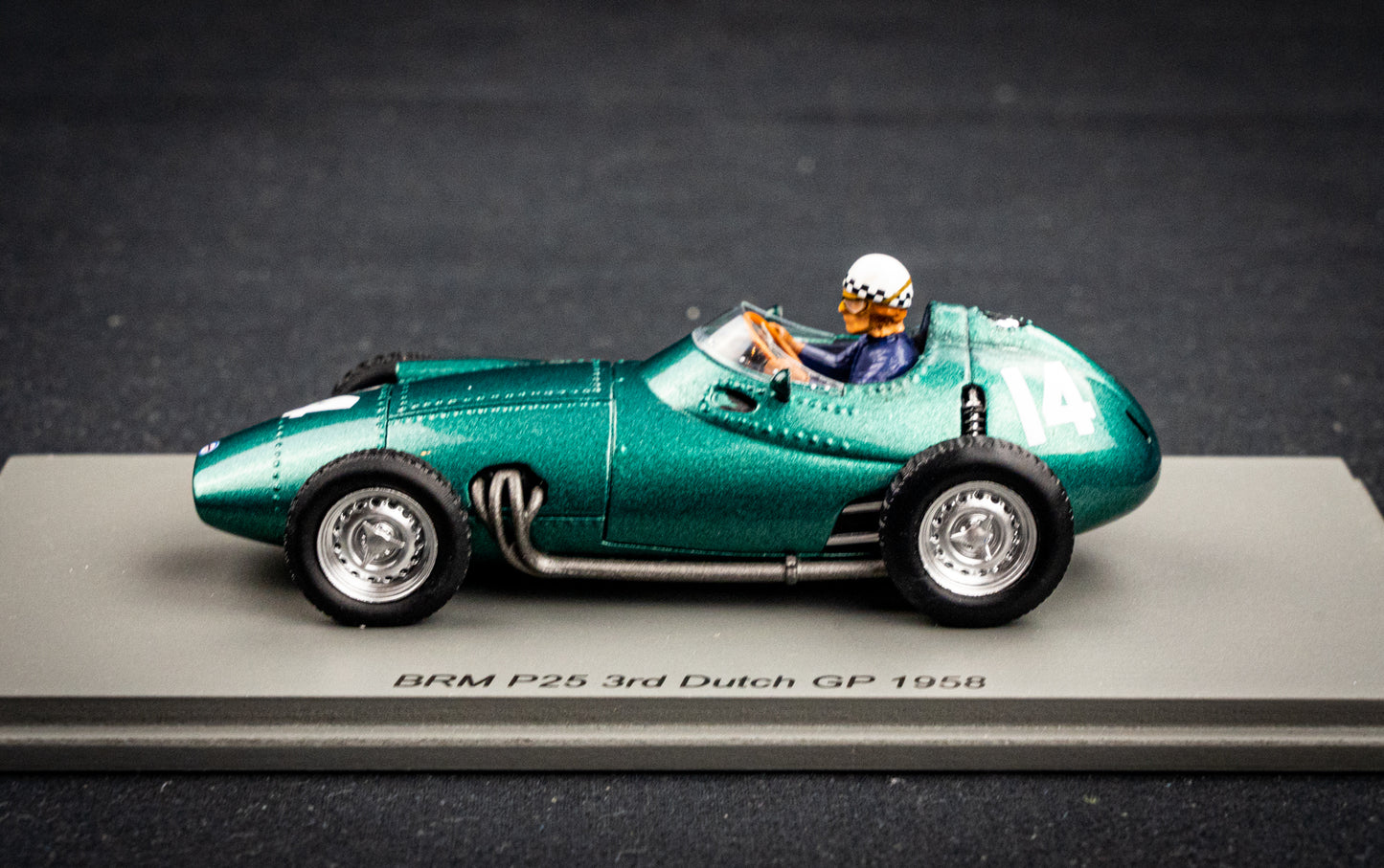 BRM P25 #14 Jean Behra - 3rd GP Holland 1958 - Spark 1:43