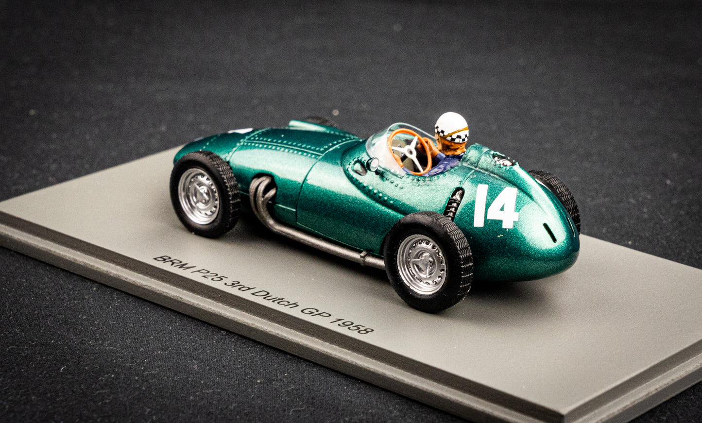 BRM P25 #14 Jean Behra - 3rd GP Holland 1958 - Spark 1:43