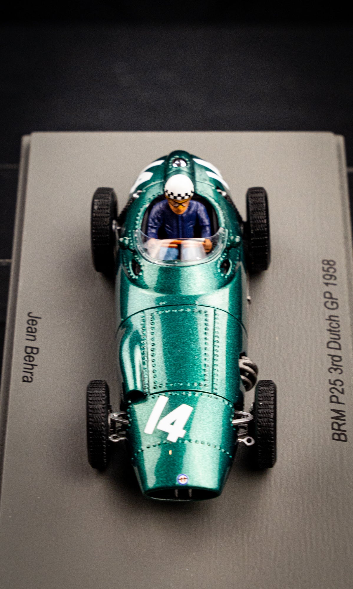 BRM P25 #14 Jean Behra - 3rd GP Holland 1958 - Spark 1:43
