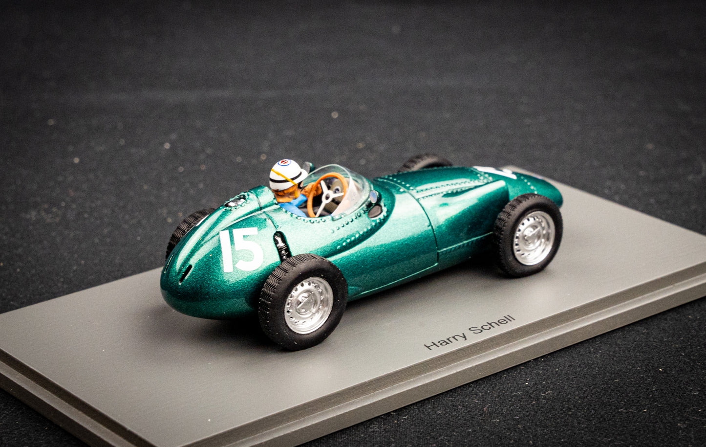 BRM P25 #15 Harry Schell - 2nd Grand Prix Holland 1958 - Spark 1:43