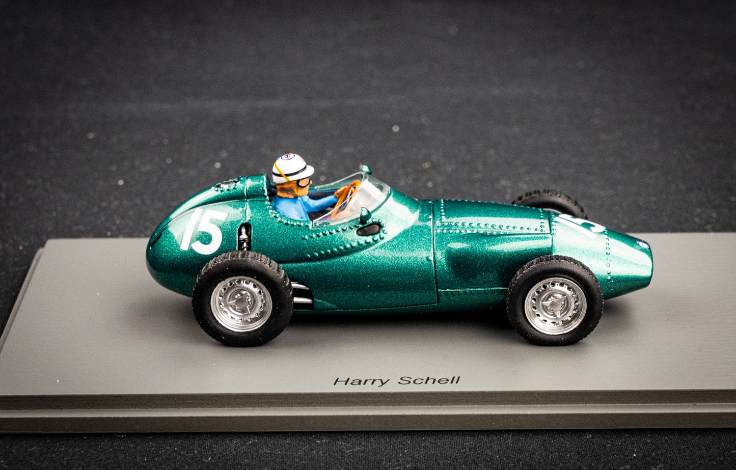BRM P25 #15 Harry Schell - 2nd Grand Prix Holland 1958 - Spark 1:43