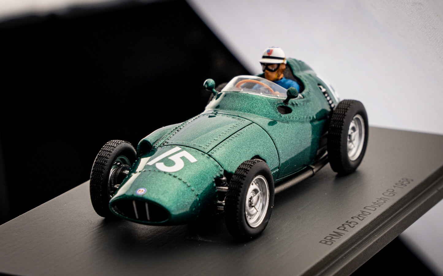 BRM P25 #15 Harry Schell - 2nd Grand Prix Holland 1958 - Spark 1:43